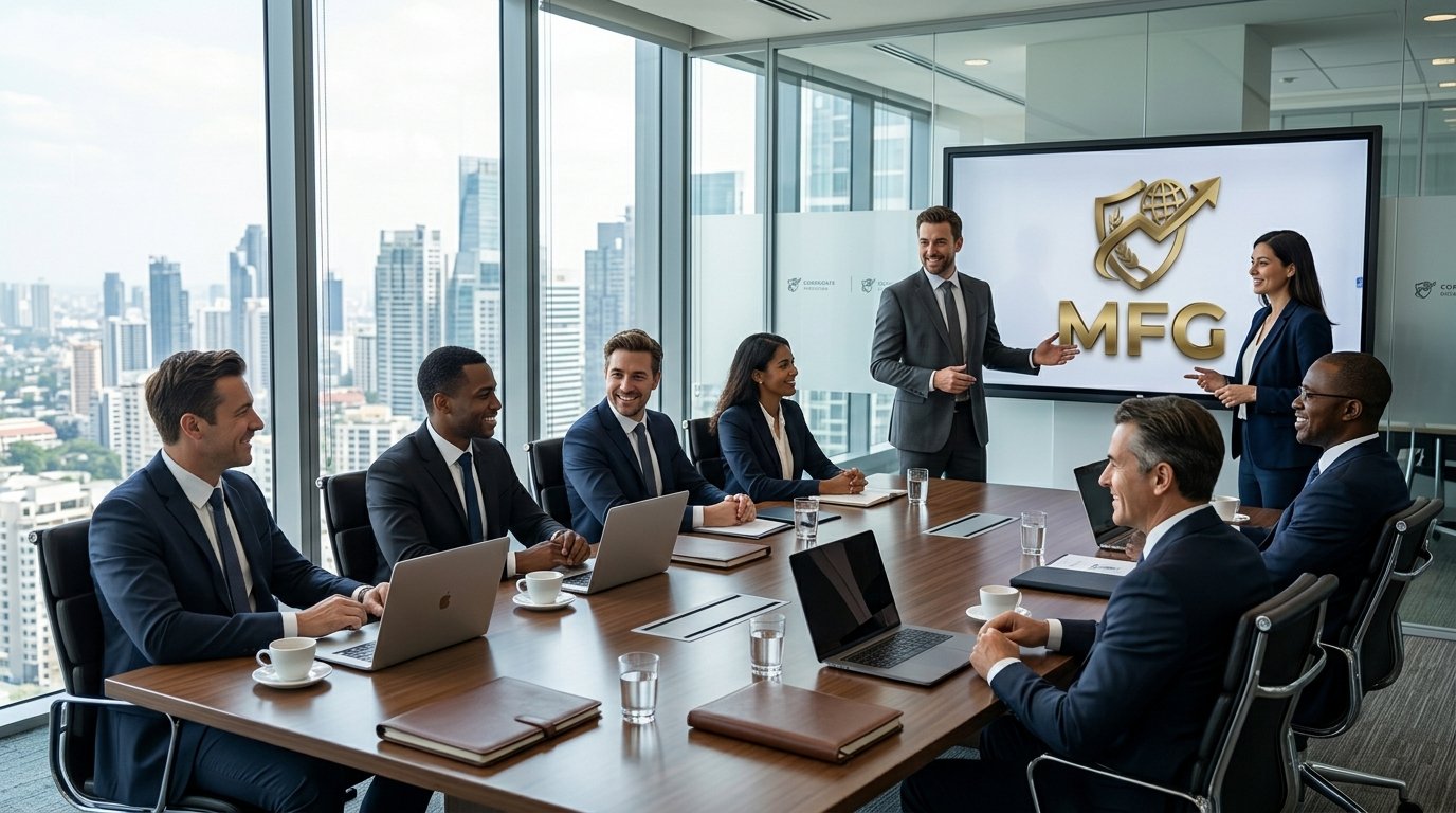 executives meeting with mfg logo ff88aa5cde